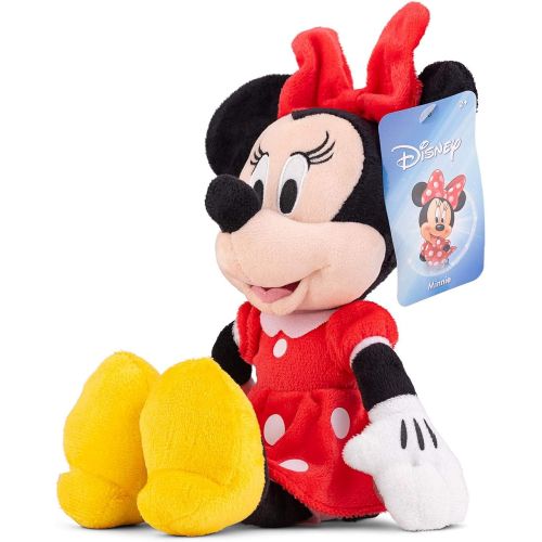 디즈니 Disney Minnie Mouse Red 11 Beans Plush w hangtag