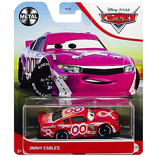 디즈니 Jimmy Cables Disney Cars 1/55 Scale Diecast