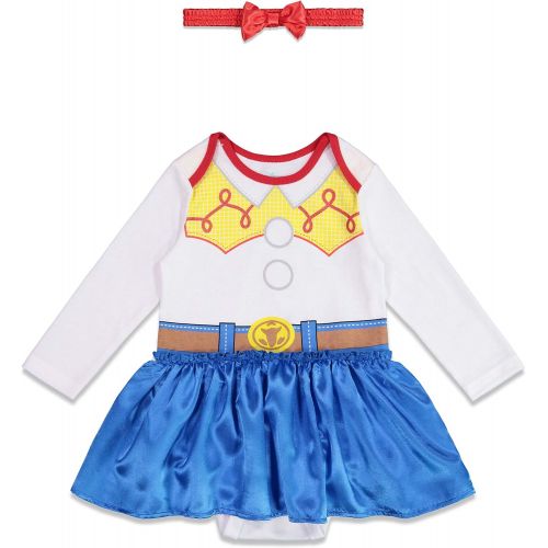 디즈니 Disney Toy Story Jessie Baby Girls Bodysuit Costume Dress & Headband