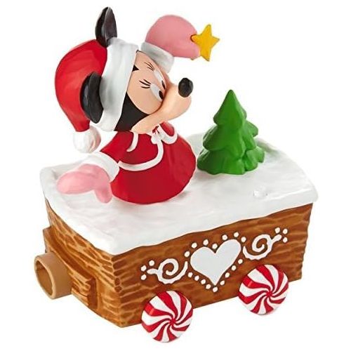 디즈니 Hallmark XKT2133 Disney Christmas Express, Minnie Mouse Train Accessories