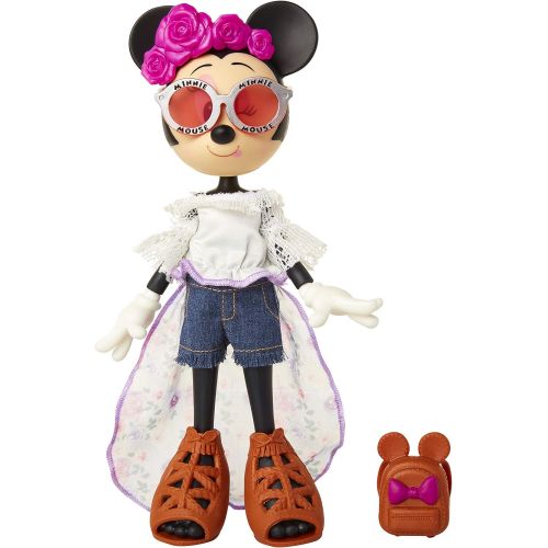 디즈니 Disney Minnie Mouse Oh So Chic Floral Festival Minnie Premium Fashion Doll