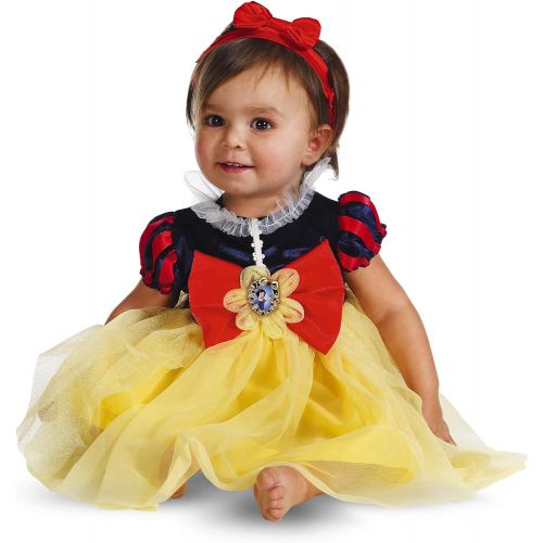 디즈니 Disney Baby Girls My First Disney Snow White Costume, Red/Blue/Yellow, 6 12 Months