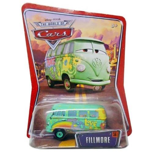디즈니 Disney Pixar Cars 1:55 scale (3 inch) FILLMORE #38 World of Cars series 3 die cast metal vehicle