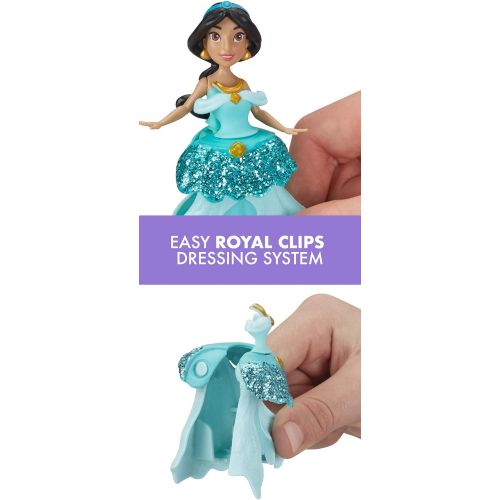 디즈니 Disney Princess Jasmine Doll with Royal Clips Fashion, One Clip Skirt