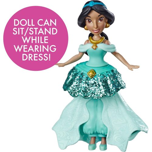 디즈니 Disney Princess Jasmine Doll with Royal Clips Fashion, One Clip Skirt