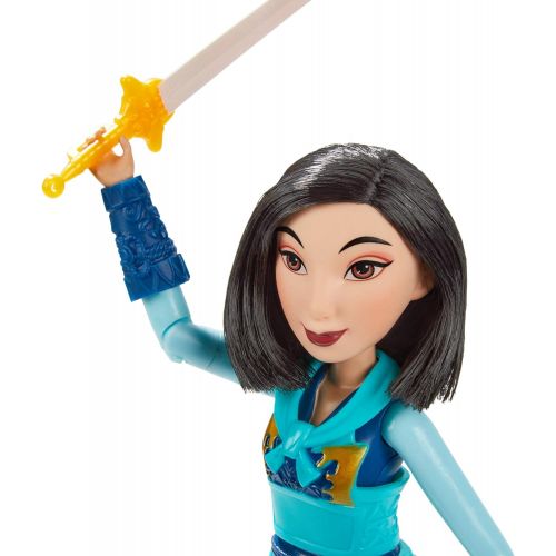 디즈니 Disney Princess DPR Warrior Moves Mulan