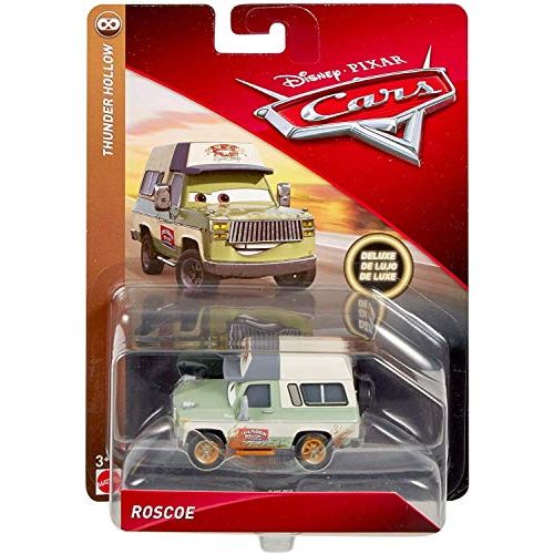 디즈니 Disney Pixar Cars Roscoe Thunder Hollow Deluxe Die cast Vehicle