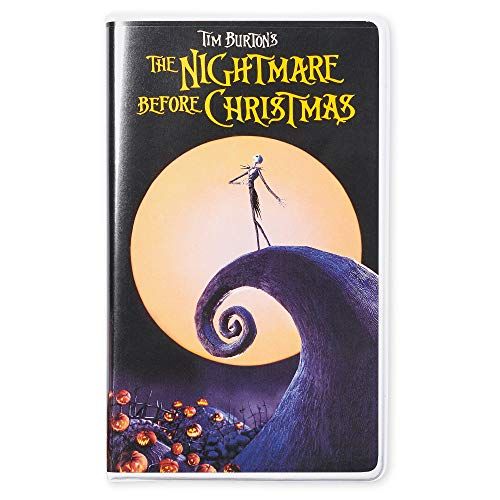 디즈니 Disney Tim Burtons The Nightmare Before Christmas VHS Case Journal