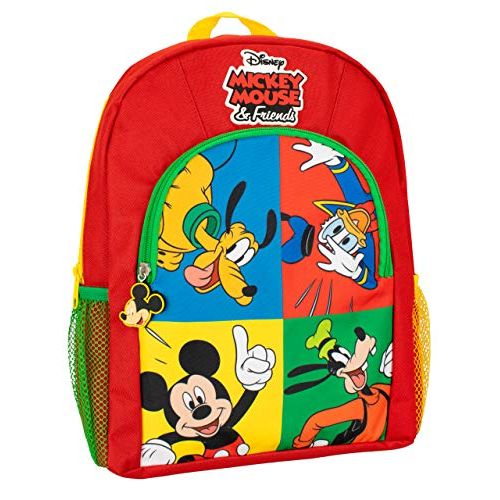 디즈니 Disney Boys Mickey Mouse Pluto Donald Duck and Goofy Backpack