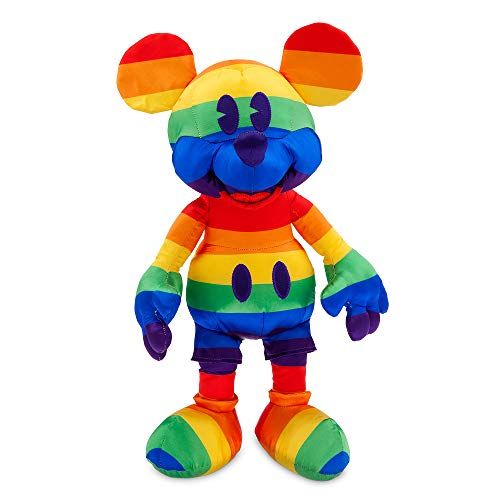 디즈니 Disney Rainbow Collection 2020 Mickey Mouse Plush ? Medium ? 15 ½