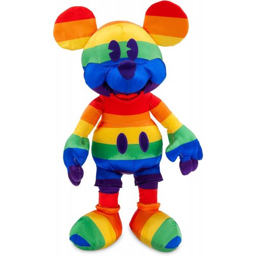 디즈니 Disney Rainbow Collection 2020 Mickey Mouse Plush ? Medium ? 15 ½