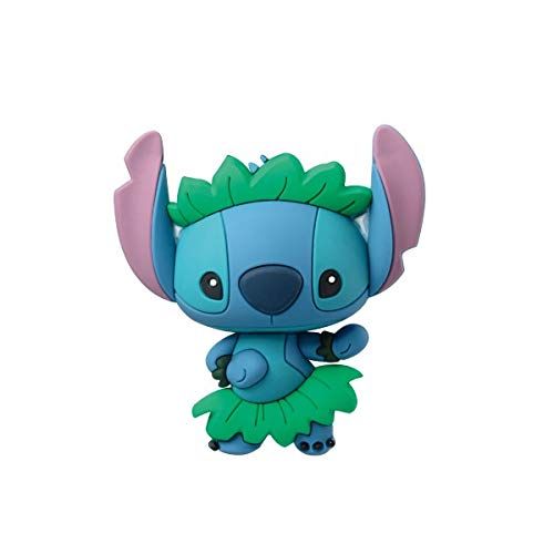 디즈니 Disney Hula Stitch 3D Foam Magnet Multi Color, 3