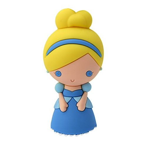 디즈니 Disney Princess Cinderella 3D Magnet Character Magnet,Multi colored,3