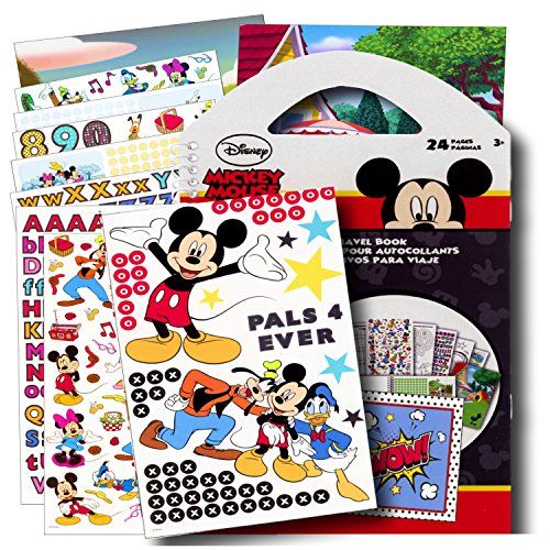 디즈니 Disney Mickey Mouse Stickers Travel Activity Set