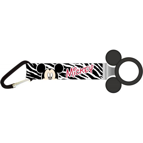 디즈니 Disney Minnie & Mickey Mouse Water Bottle Holder Keychain/Keyring Backpack Clip