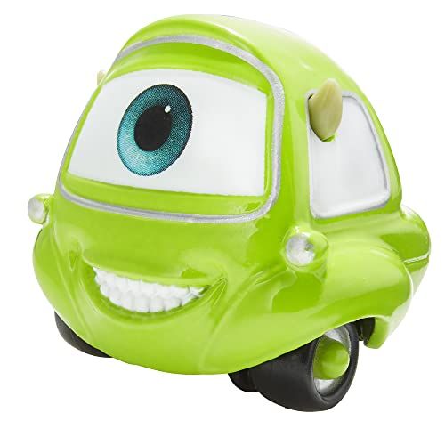 디즈니 Disney Cars Drive in Cars Character Vehicles Inspired by Disney Pixar Movie Cars ~ Mike Wazowski ~ Green One Eyed Vehicle