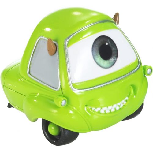 디즈니 Disney Cars Drive in Cars Character Vehicles Inspired by Disney Pixar Movie Cars ~ Mike Wazowski ~ Green One Eyed Vehicle