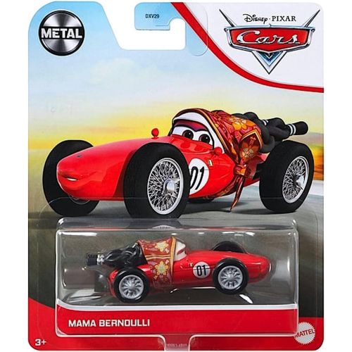 디즈니 Mama Bernoulli Metal Disney Cars 1/55 Scale Diecast