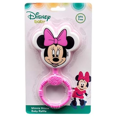 디즈니 Disney Baby Toy Set Minnie Mouse and Mickey Mouse Rattle Toys