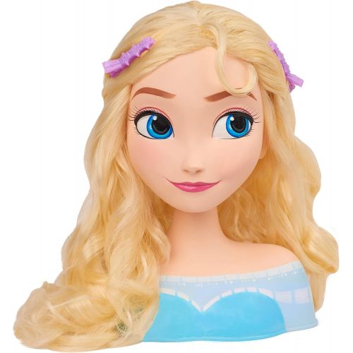 디즈니 Disney Frozen Elsa Styling Head, by Just Play