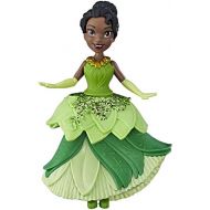 Disney Princess Tiana Collectible Doll with Glittery Green One Clip Dress, Royal Clips Fashion Toy