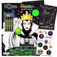 Disney Villains Coloring and Activity Book Set with Stickers
