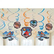 Disney Planes 2 Value Pack Foil Swirl Decorations 12 pcs