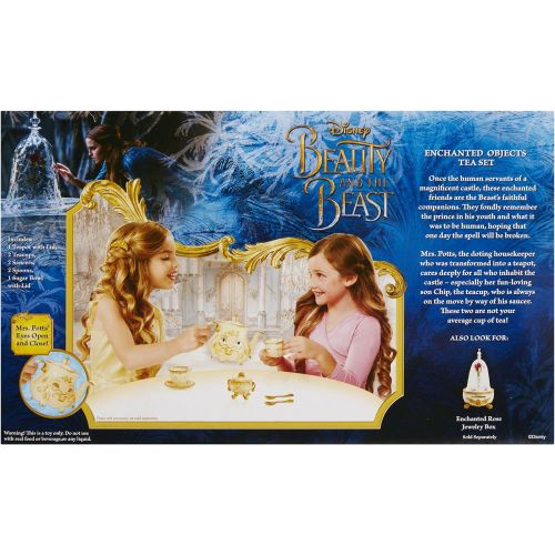 디즈니 Disney Beauty & The Beast Live Action Enchanted Tea Set Playset