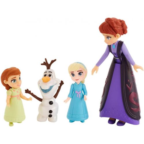 디즈니 Disney Frozen Family Set Elsa & Anna Dolls with Queen Iduna Doll & Olaf Toy, Inspired by The Frozen 2 Movie