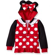 Disney Baby Girls Toddler Minnie Mouse Costume Zip up Hoodie