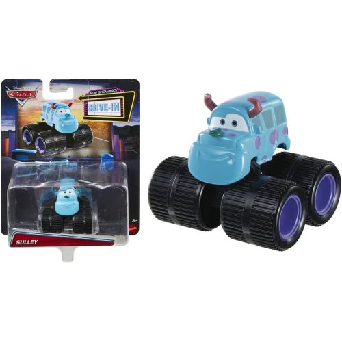 디즈니 Disney Cars Drive in Cars Character Vehicles Inspired by Disney Pixar Movie Cars ~ Sulley ~ Blue with Purple Polka Dots Sulley SUV