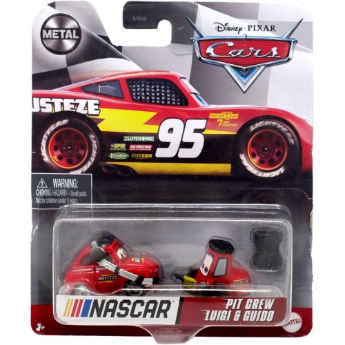 디즈니 Disney Cars Disney Pixar Cars Pit Crew Luigi & Guido, [red] Nascar