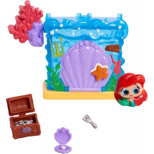 디즈니 Disney Doorables Mini Playset Ariel’s Secret Cove