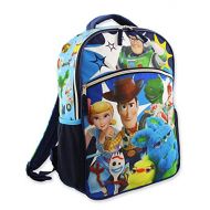 Disney Toy Story 4 Boys Girls 16 Inch School Backpack (One Size, Blue)