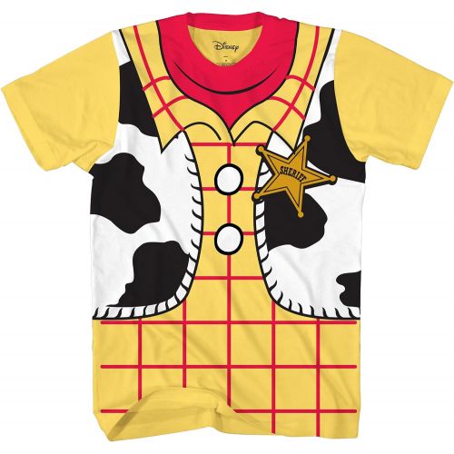 디즈니 Disney Toy Story I am Woody Cowboy Costume Boys Youth T Shirt