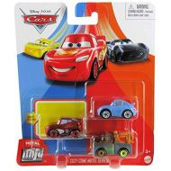 Disney Cars Mini Racers Cozy Cone Motel Series 3 Pack: Radiator Springs Lightning McQueen, Sally, Mater