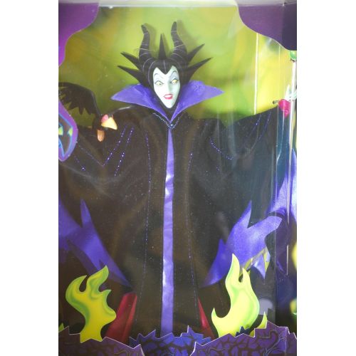 디즈니 Disney MALEFICENT Barbie DOLL 40th Anniversary SLEEPING BEAUTY Limited Edition Great Villains 5th in Series (1998)