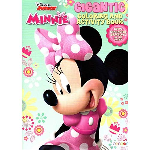 디즈니 Disney Junior Minnie Mouse Gigantic Coloring & Activity Book 200 Pages