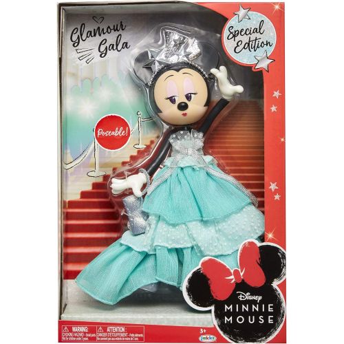 디즈니 Disney Minnie Mouse Doll Glamour Gala Special Edition Set ,10 inches