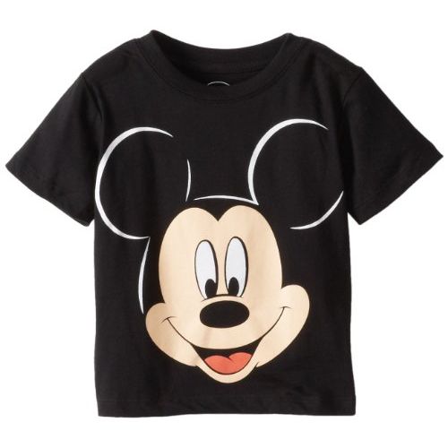 디즈니 Disney Mickey Mouse Boys Face T Shirt