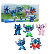 Disney’s Lilo & Stitch Collectible Stitch Figure Set, 5 pieces, by Just Play , Blue