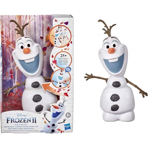 디즈니 Disney Frozen 2 Walk and Talk Olaf Toy for Girls and Boys Ages 3 and Up