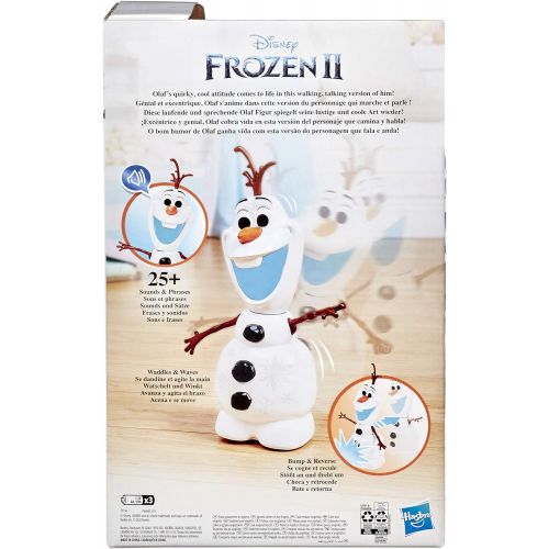 디즈니 Disney Frozen 2 Walk and Talk Olaf Toy for Girls and Boys Ages 3 and Up