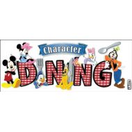 Disney Titlewave Stickers, Character Dining