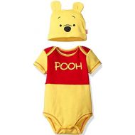 Disney Baby Bodysuit with Hat: Toy Story, Pooh, Incredibles, Monsters & Mickey