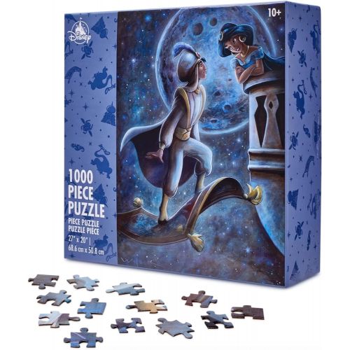 디즈니 Disney Parks Exclusive Jigsaw Puzzle Aladdin and Jasmine 1000 Pieces