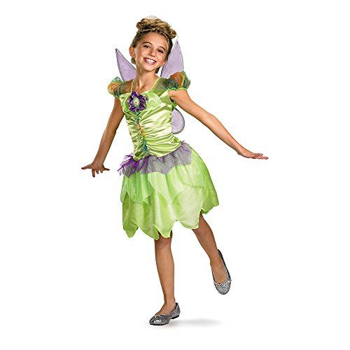 디즈니 Disney Tinker Bell Rainbow Classic Girls Costume ,Toddler XS (3T 4T)