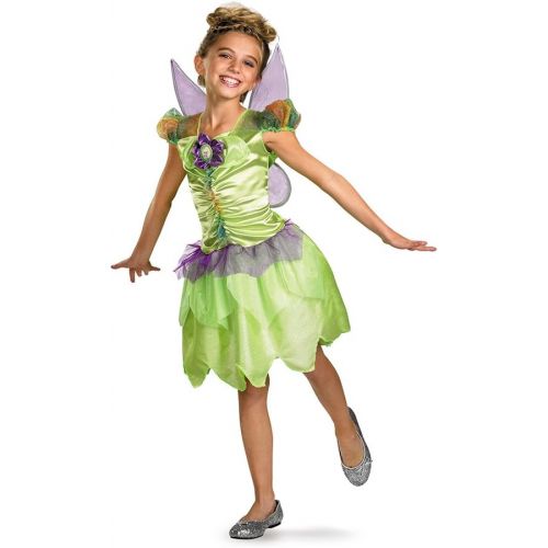 디즈니 Disney Tinker Bell Rainbow Classic Girls Costume ,Toddler XS (3T 4T)