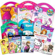 Stickers for Girls Toddlers Kids Ultimate Set ~ Bundle Includes 11 Sticker Packs with Over 1800 Stickers Featuring Disney Frozen, Minnie Mouse, Hello Kitty, and More (Girl Stickers