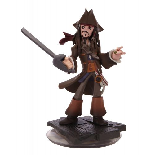 디즈니 Captain Jack Sparrow Disney Infinity Figure (Loose, No Card)